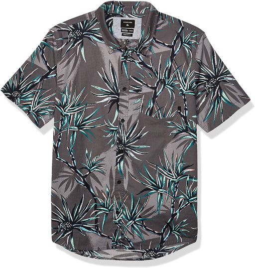 Quiksilver Men's Salty Palms Short Sleeve Woven