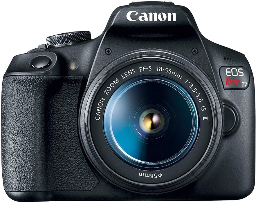 Canon EOS Rebel T7 DSLR Camera|2 Lens Kit with EF18-55mm + EF 75-300mm Lens