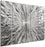 Statements2000 Silver Modern Metal Wall Art Sculpture by Jon Allen - Multi Panel Tryptych Home Décor, Vortex 3P
