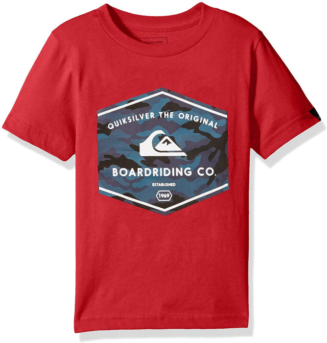 Quiksilver Boys' Big Short Sleeve Logo Tee