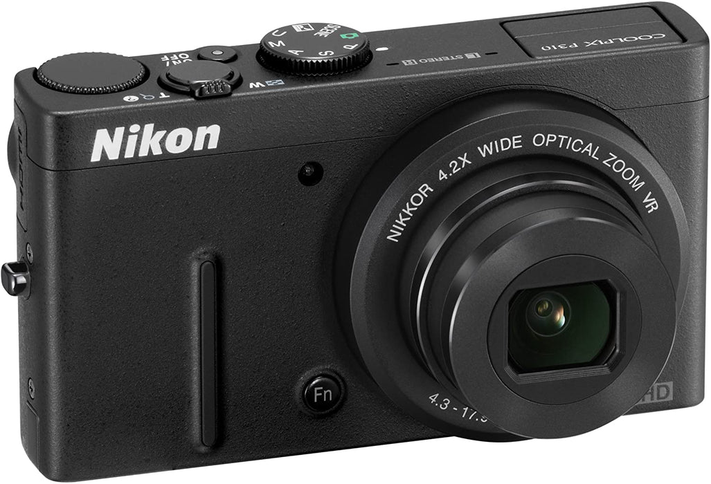 Nikon COOLPIX P310 16.1 MP CMOS Digital Camera with 4.2x Zoom NIKKOR Glass Lens and Full HD 1080p Video (OLD MODEL)