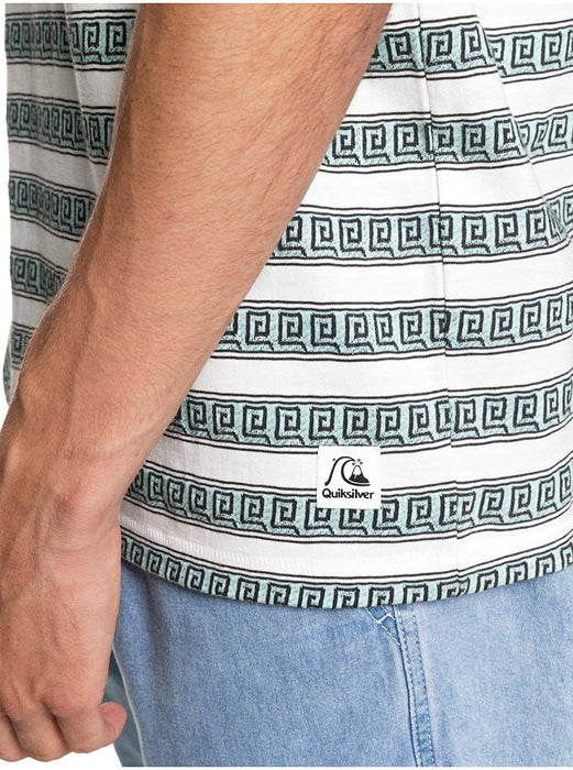 Quiksilver Men's Jacquard Destin Short Sleeve