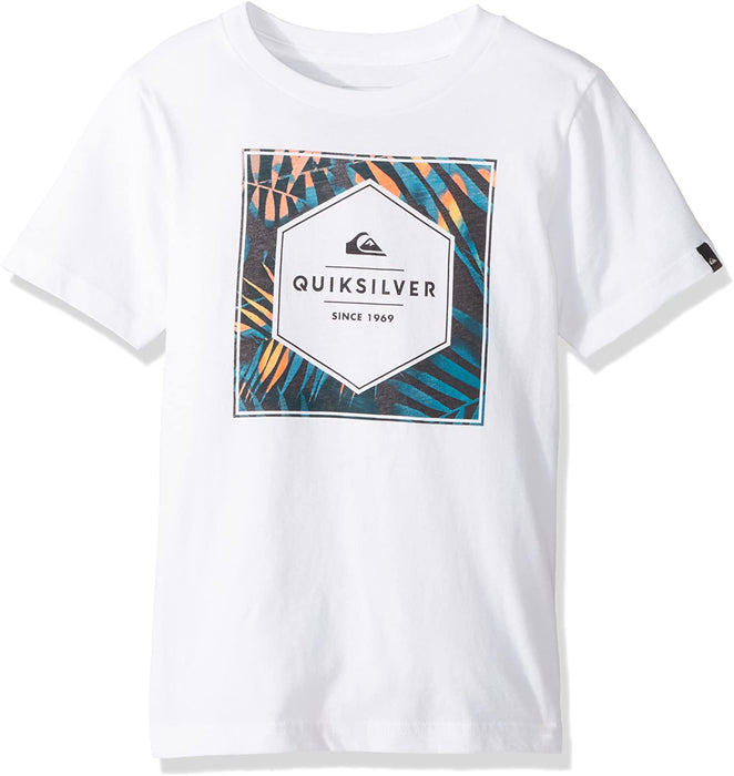 Quiksilver Boys' Big Short Sleeve Logo Tee