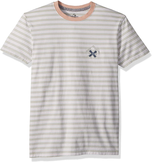 Quiksilver Men's Mad Wax Mini Stripes Tee