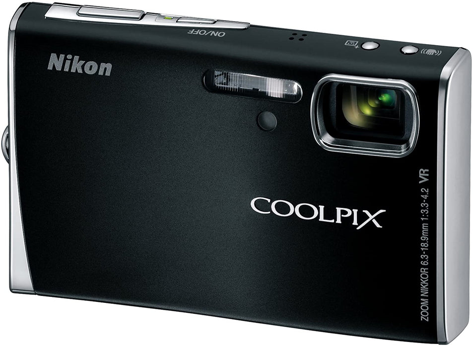 Nikon Coolpix S50 7.2MP Digital Camera with 3x Optical Vibration Reduction Zoom (Black)