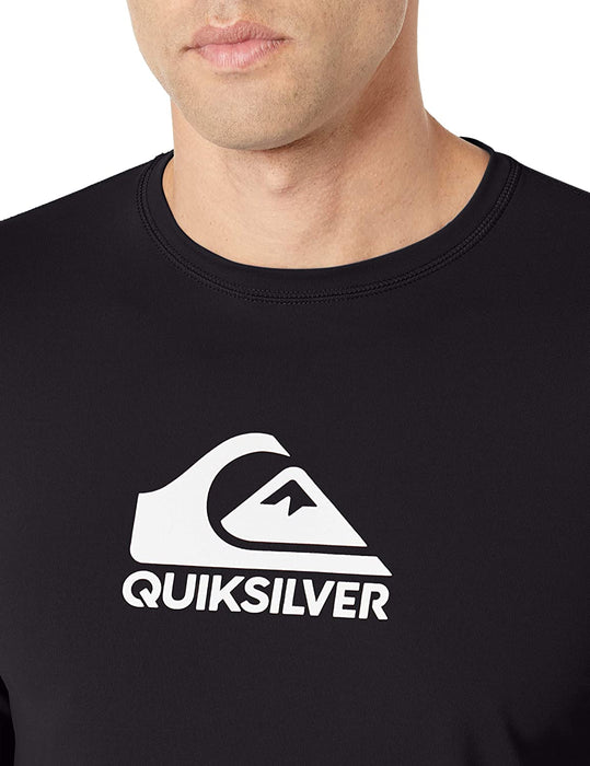 Quiksilver Men's Solid Streak Long Sleeve Rashguard UPF 50+ Sun Protection