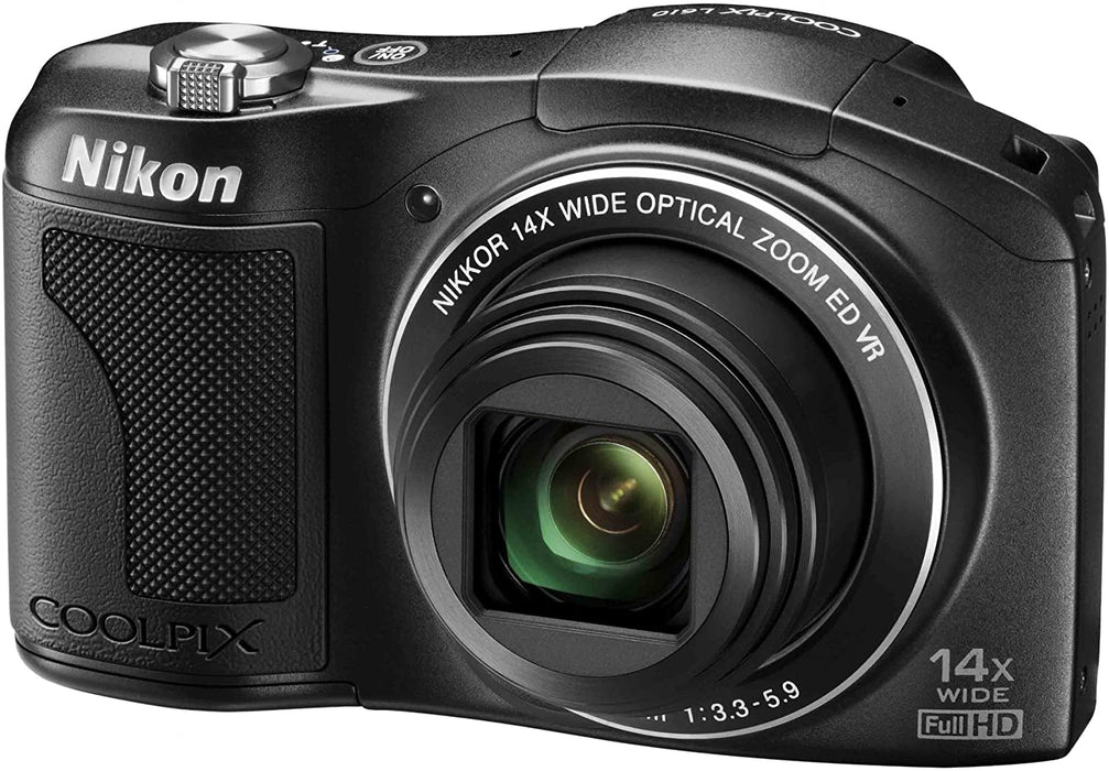 Nikon COOLPIX L610 Digital Camera (Black) (Old Model)