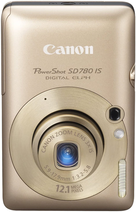 Canon PowerShot SD780IS 12.1 MP Digital Camera with 3x Optical Image Stabilized Zoom and 2.5-inch LCD (Black) (Discontinued by Manufacturer)