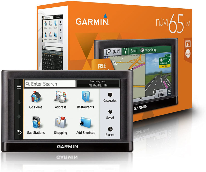 Garmin nüvi 55LMT GPS Navigators System with Spoken Turn-By-Turn Directions