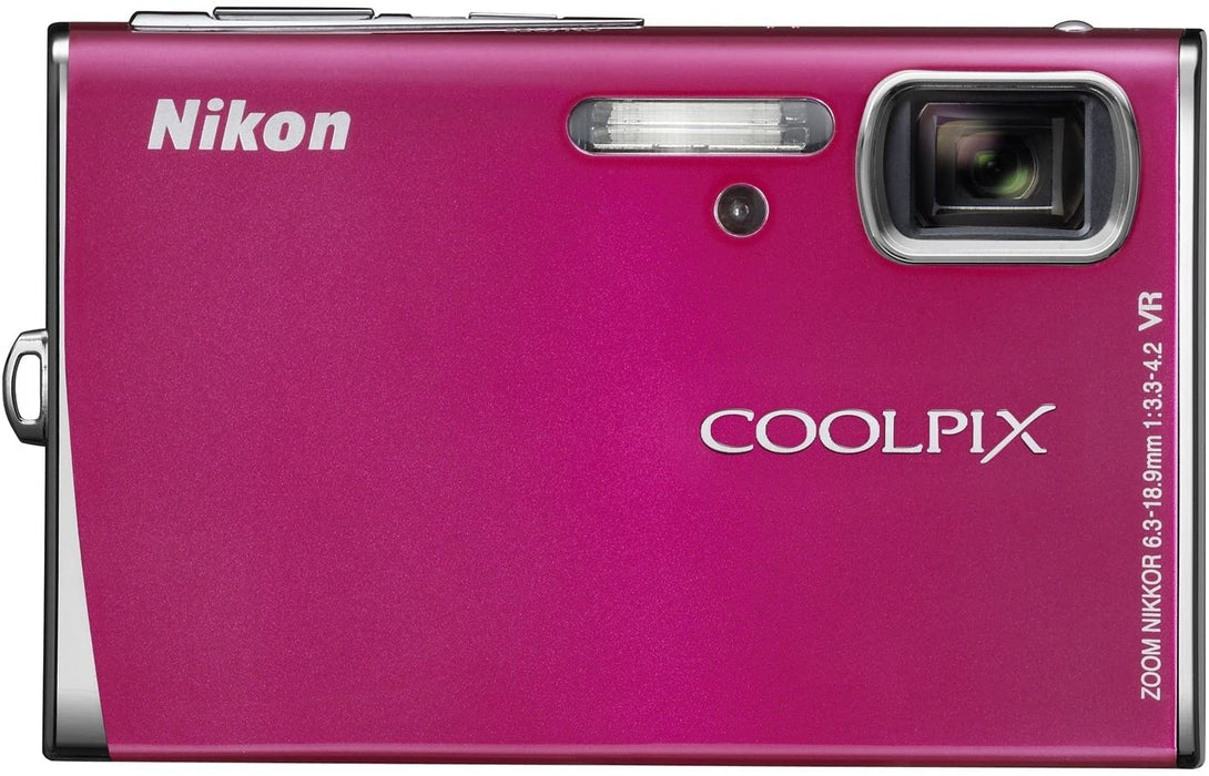 Nikon Coolpix S51 8.1MP Digital Camera with 3x Optical Vibration Reduction Zoom (Matte Black)