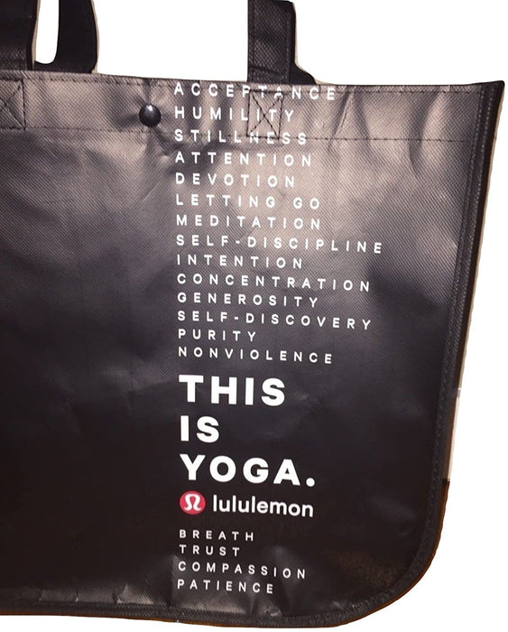 Lululemon Large Reusable Tote Carryall Gym Bag