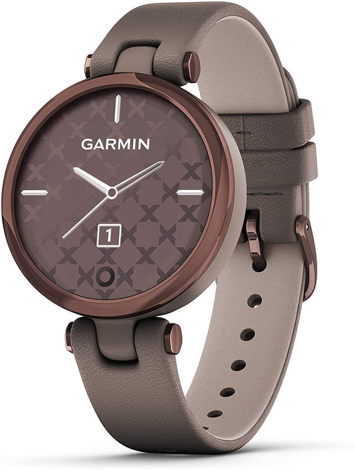 Garmin Lily, Small GPS Smartwatch with Touchscreen and Patterned Lens