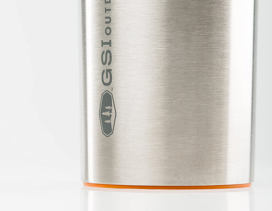 GSI Outdoors Glacier Stainless Steel 17 oz Commuter Mug for Camping and Everyday Use