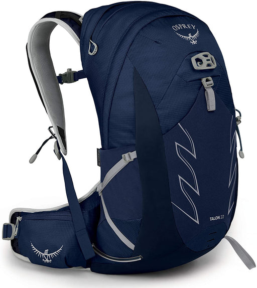 Osprey Talon 22 Men's Hiking Backpack, Ceramic Blue, Small/Medium