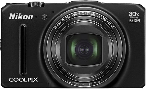 Nikon COOLPIX S9700 16.0 MP Wi-Fi Digital Camera with 30x Zoom NIKKOR Lens, GPS, and Full HD 1080p Video (Black)
