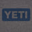 YETI Unisex Logo Badge Short Sleeve T-Shirt, Gray, Medium