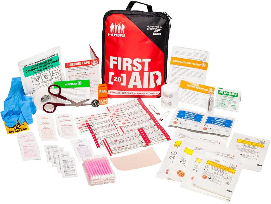 Adventure Medical Kits Adventure First Aid Medical Kit 2.0 with SheJumps Activity Journal