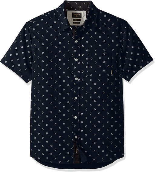 Quiksilver Men's Everyday Mini Motif Short Sleeve Shirt