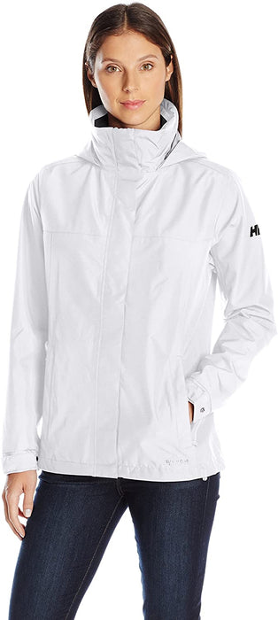 Helly-Hansen Aden Waterproof Windproof Breathable Packable Hood Rain Coat Jacket
