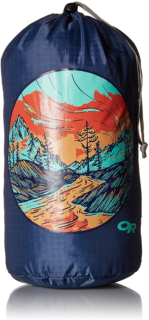 Outdoor Research Graphic Stuff Sack 10L Alpenglow