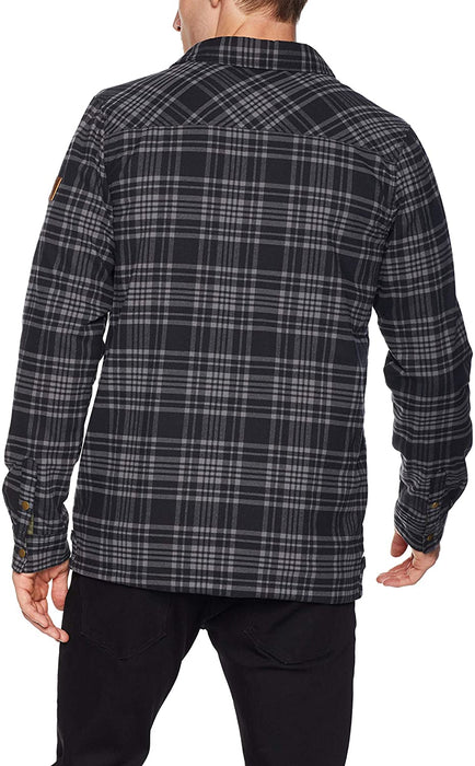 Quiksilver Men's Wildcard Plaid Reversible Flannel Jacket