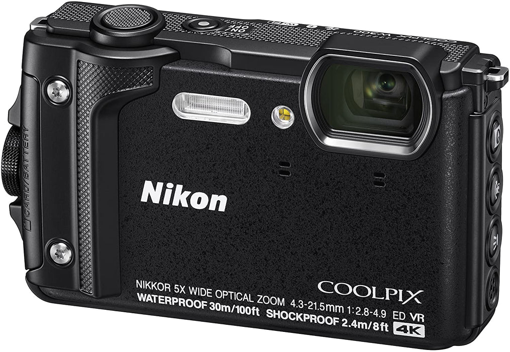 Nikon W300 Waterproof Underwater Digital Camera with TFT LCD, 3"