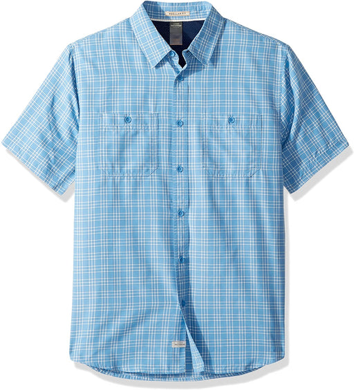 Quiksilver Men's Wake Plaid Update Woven Top