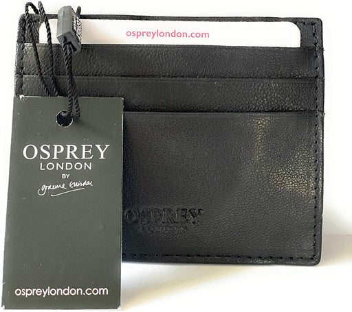 Osprey Wesley Black Napa Card Holder