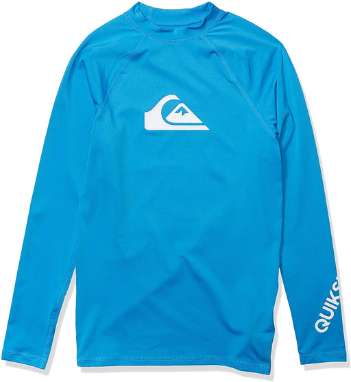 Quiksilver Boys' Big Time Long Sleeve Youth Rashguard Surf Shirt