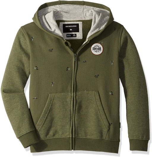 Quiksilver Boys' Big YOI SHO Zip Youth Fleece