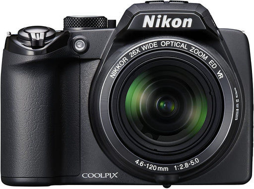 Nikon Coolpix P100 10 MP Digital Camera with 26x Optical Vibration Reduction (VR) Zoom and 3-Inch LCD (Black) (OLD MODEL)
