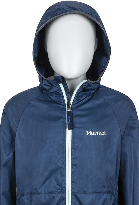 Marmot Boys' Ether Lightweight Hooded Windbreaker Jacket