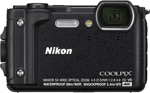 Nikon W300 Waterproof Underwater Digital Camera with TFT LCD, 3"