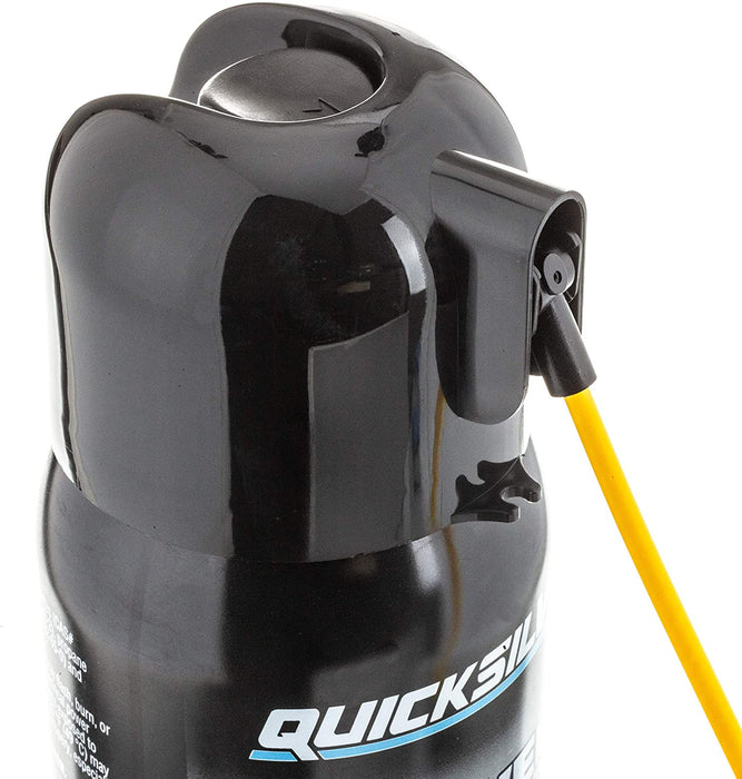Quicksilver 858080Q03 Power Tune Internal Engine Cleaner, 12oz - for 2-Stroke, 4-Stroke and Fuel-Injected Gas Engines