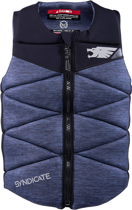 HO Syndicate Rebel Comp NCGA Mens Wakeboard Vest Black/Blue Sz S