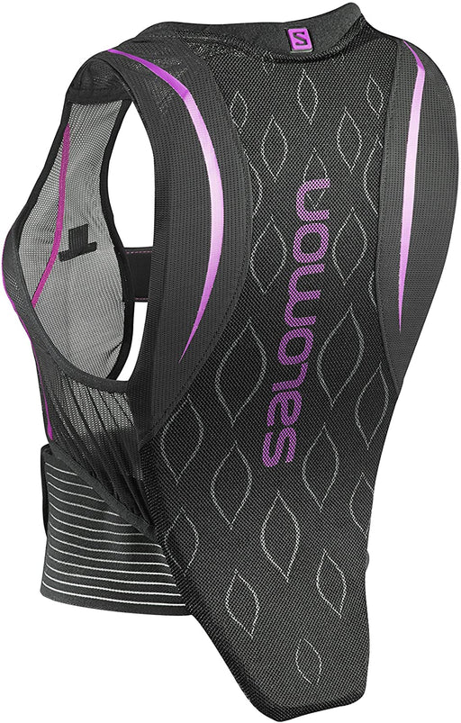 Salomon Women Ski Back Protector, Adjustable, Motion Fit Technology, Breathable Mesh Material