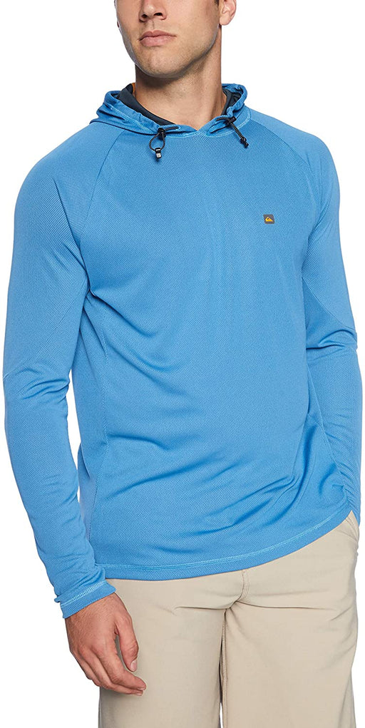 Quiksilver Men's Hooked Hoodie UPF 50+ Surf Tee Rashguard