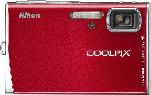 Nikon Coolpix S50 7.2MP Digital Camera with 3x Optical Vibration Reduction Zoom (Red)