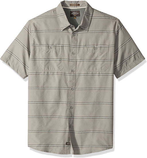 Quiksilver Men's Wake Stripe UPF 50+ Sun Protection Shirt