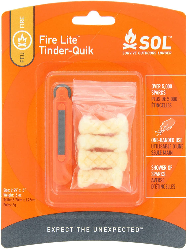 Adventure Medical Kits SOL Fire Lite with Tinder-Quik