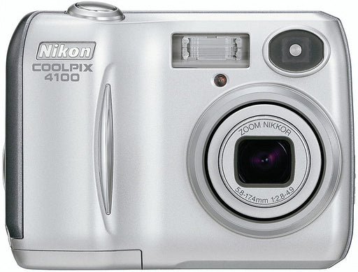 Remanufactured Nikon Coolpix 4100 4MP Digital Camera with 3x Optical Zoom