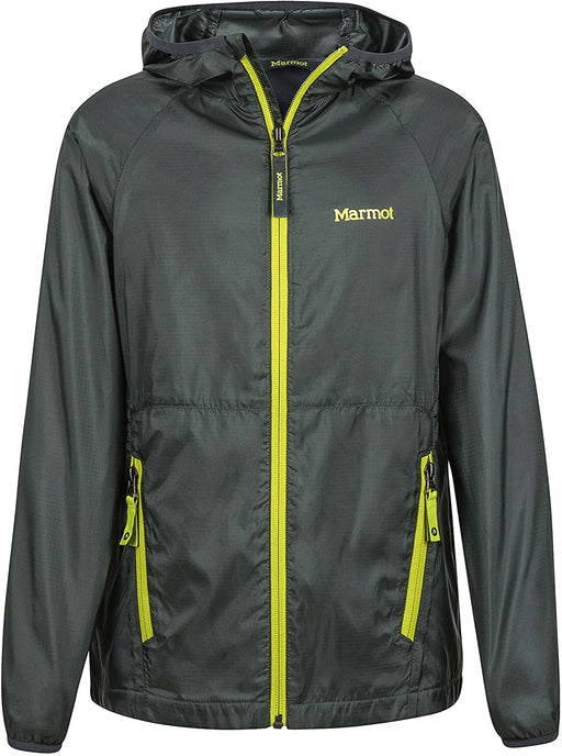 Marmot Boys' Ether Lightweight Hooded Windbreaker Jacket