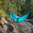 Ticket to the Moon Single/Compact Fair Trade & Handmade Lightweight Hammock for Traveling, Camping, and Everyday Use, Only 480g, Parachute Silk Nylon, Set-Up < 1 min.