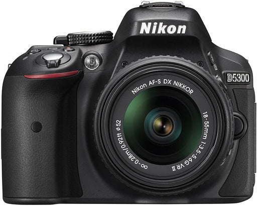 Nikon D5300 24.2 MP CMOS Digital SLR Camera with 18-55mm f/3.5-5.6G ED VR II Auto Focus-S DX NIKKOR Zoom Lens - International Version (No Warranty)