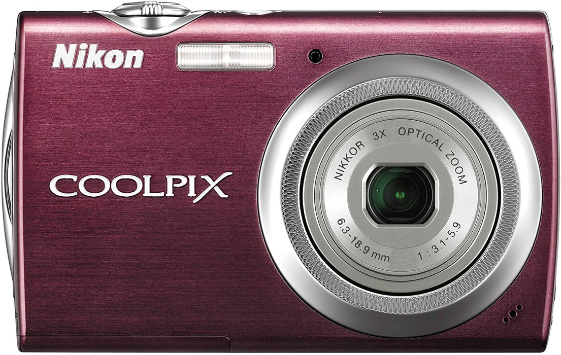 Nikon Coolpix S230 10MP Digital Camera with 3x Optical Zoom and 3 inch Touch Panel LCD (Jet Black)