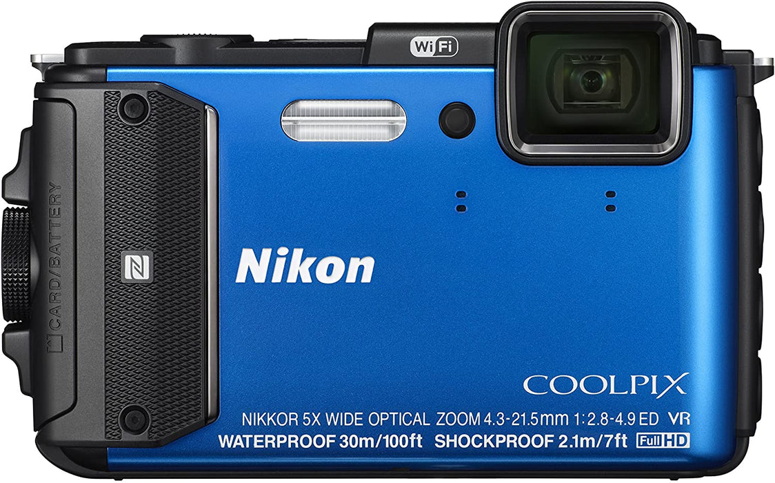 Nikon COOLPIX AW130 Waterproof Digital Camera with Built-In Wi-Fi (Yellow)