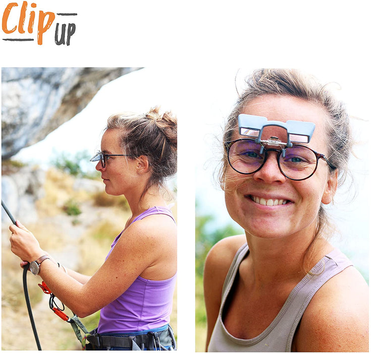 YY Vertical Clip UP Belay Glasses for Rock Climbing for Spectacle wearers