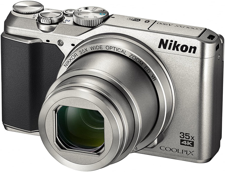 Nikon DIGITAL CAMERA COOLPIX A900 Optical 35x zoom 20,290,000 pixels SILVER A900SL [Camera](Japan Import-No Warranty)