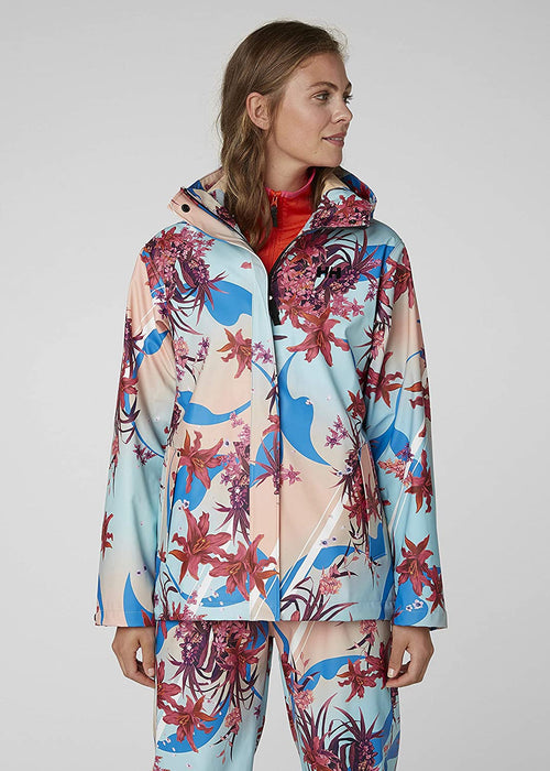 Helly-Hansen womens Moss Hooded Fully Waterproof Windproof Raincoat Jacket