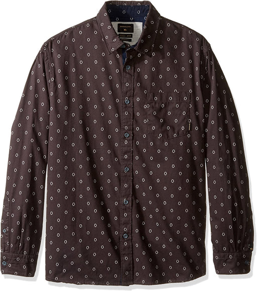 Quiksilver Men's Everyday Mini Motif Long Sleeve Shirt